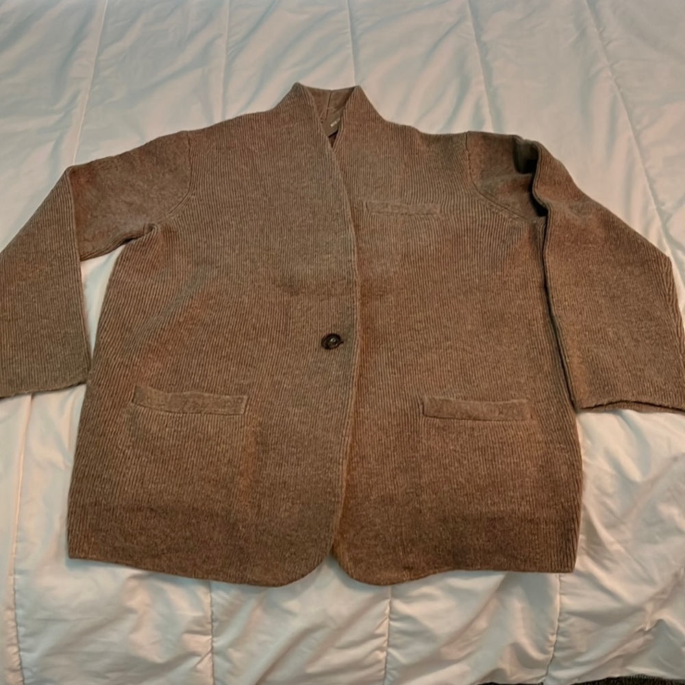 NWT J. Crew Cocoon Sweater-Blazer